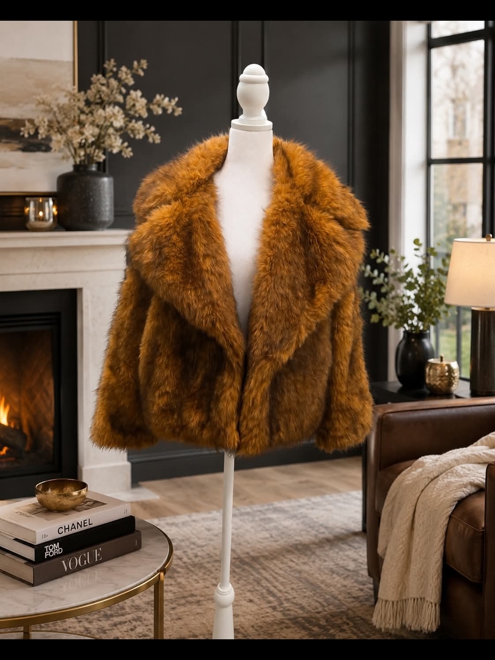 Worthington Amber Faux Fur Teddy Jacket